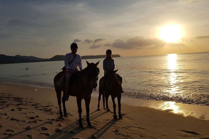 Beach Horse Riding At Sunset In Phuket - Kamala Beach at sunset: what you’re really booking