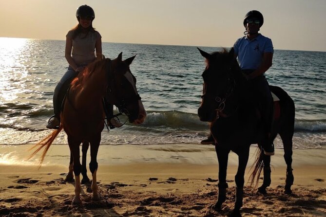 Beach Horse Riding At Sunset In Phuket - The shoreline ride: pace, photos, and the sea line