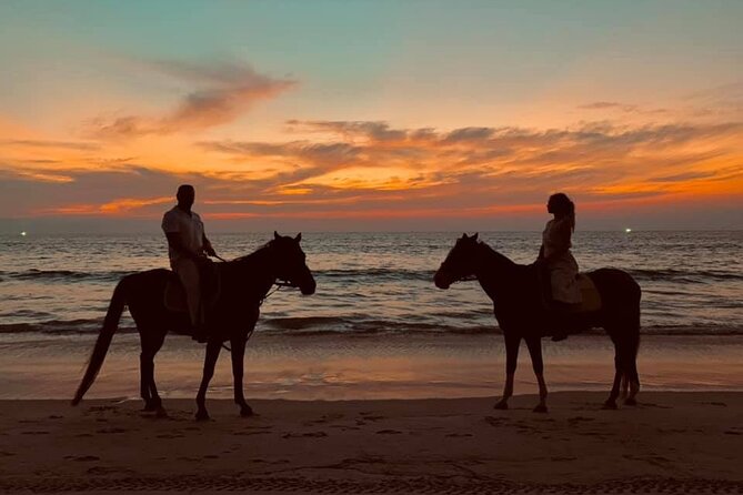 Beach Horse Riding At Sunset In Phuket - Weather and timing: why your sunset might shift