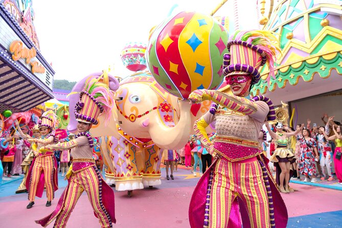 Carnival Magic Phuket Ticket Includes Dinner and Transfer - Rides, games, and extra charges: plan your spending