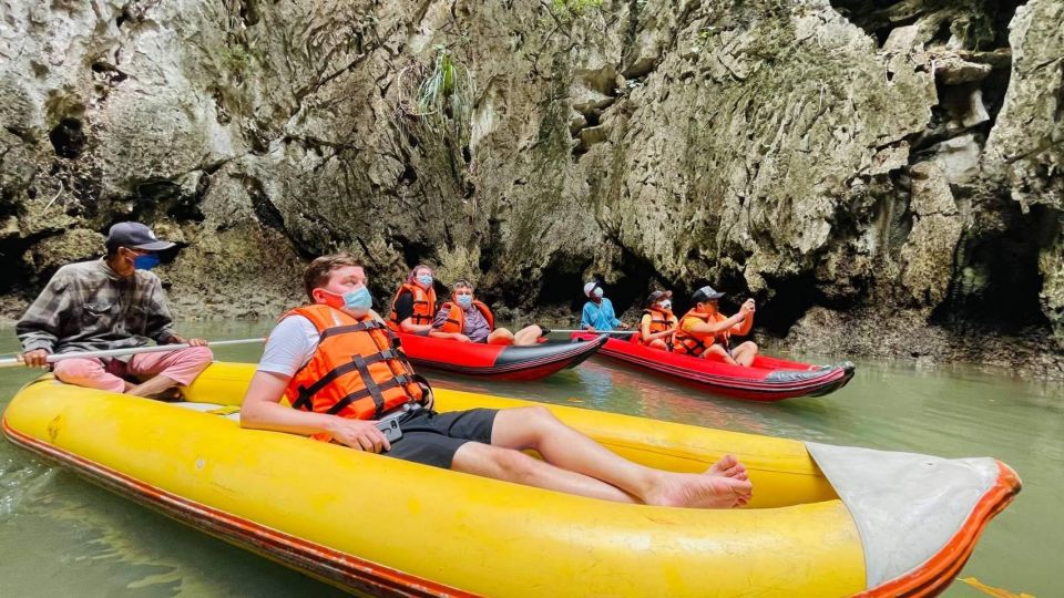 From Phuket: Phang Nga Bay and Canoeing Tour by Big Boat - Ko Hong and the Hong Island waters: the second paddle with a different feel