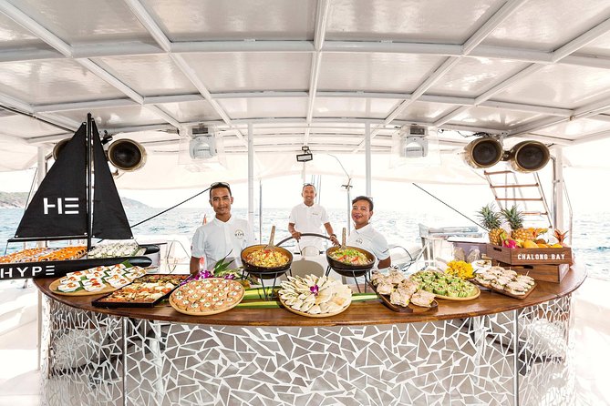 Hype Boat Club: Phuket 's Most Unique Catamaran Experience - The sunset return cruise: music fun, but choose your spot