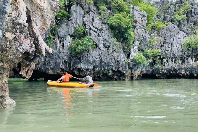 James Bond Island Day Tour with Kayaking Experience by Speed Boat from Phuket - Panak Island sightseeing plus a short walk into Ice Cream Cave