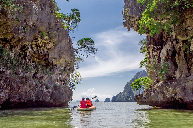 James Bond Twilight Sea Canoe and Glowing Plankton from Phuket - Panak Island caves: another channel through the karst maze