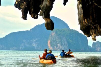 John Gray’s Legendary Cave Canoeing Adventure – Phang Nga Bay - Main Event: Paddling Through Tidal Nape Sea Caves and Secret Lagoons