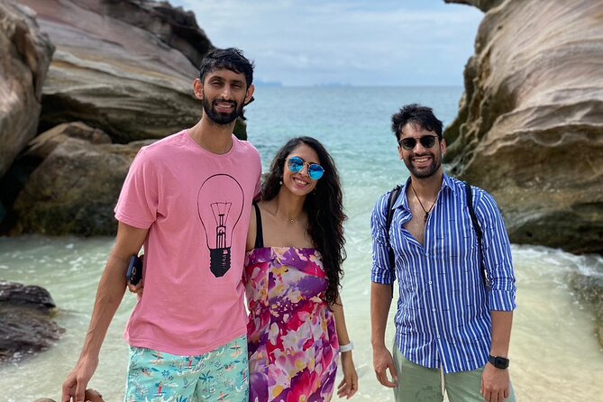 Khai Island Private Boat Tour - Koh Rang Yai beach break: fruit, refreshments, and possible sunset time