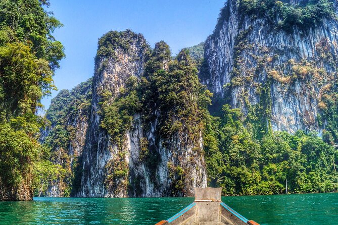 Khao Sok National Park & Samet Nangshe Private Tour from Phuket - Floating-bungalow break and kayaking time on emerald water