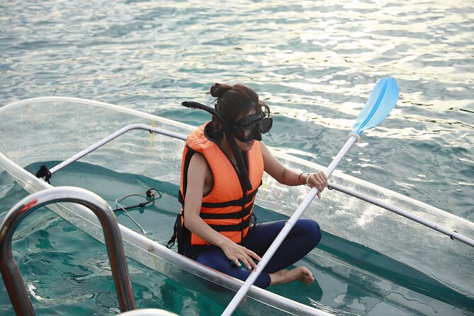 Phi Phi Island & Maiton Island Full Day Tour with Luxury Yacht - Ko Phi Phi Lee: snorkel time where the water looks built for it