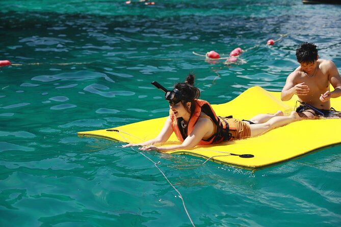 Phi Phi Island & Maiton Island Full Day Tour with Luxury Yacht - Maiton Private Island: the water park side of the Andaman
