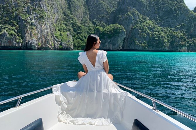 Phi Phi , Khai & Maya : Unforgettable Island Hopping by Speedboat - Khai Nok Island: fishy snorkeling-style swimming for included time