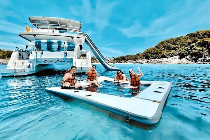 Phi Phi Maya and Maithon by Indigo Luxury Catamaran in Phuket - Transparent boat and sea scooters: viewing marine life without making it stressful
