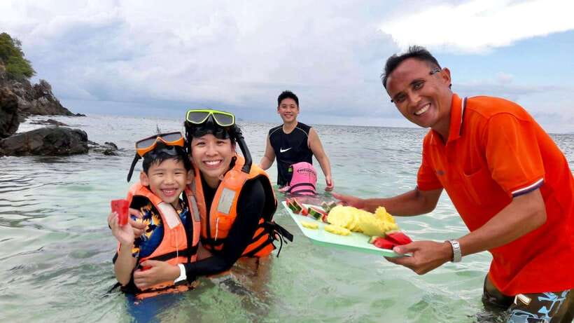 Phuket: 3 Khai Islands Relax & Snorkeling Half/Full Day Tour - Khai Nui Island: Jump Off the Boat and Swim Near Coral Reefs