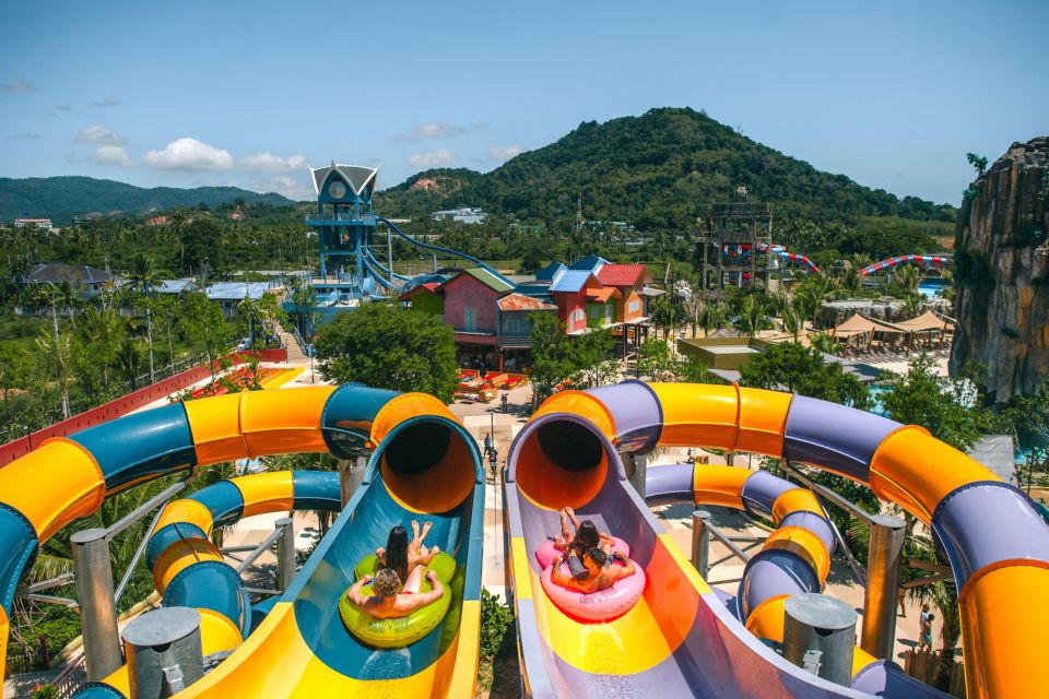 Phuket: Andamanda Water Park Ticket - Extreme waterslides, weight limits, and the park’s safety vibe