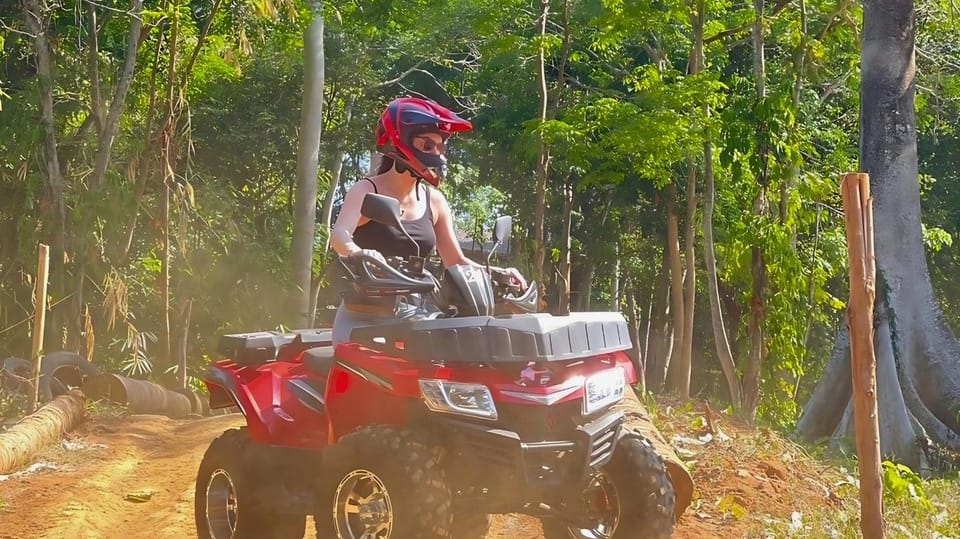 Phuket: ATV Ride with Secret Sea Viewpoints and Swing - ATV Through Phuket Jungle, Then a Secret Sea Viewpoint