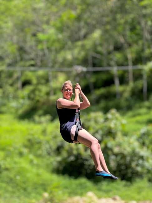 Phuket: Bamboo Rafting & ATV Ride (Optional) - Monkey Cave: great photos, real wild animals, and phone safety