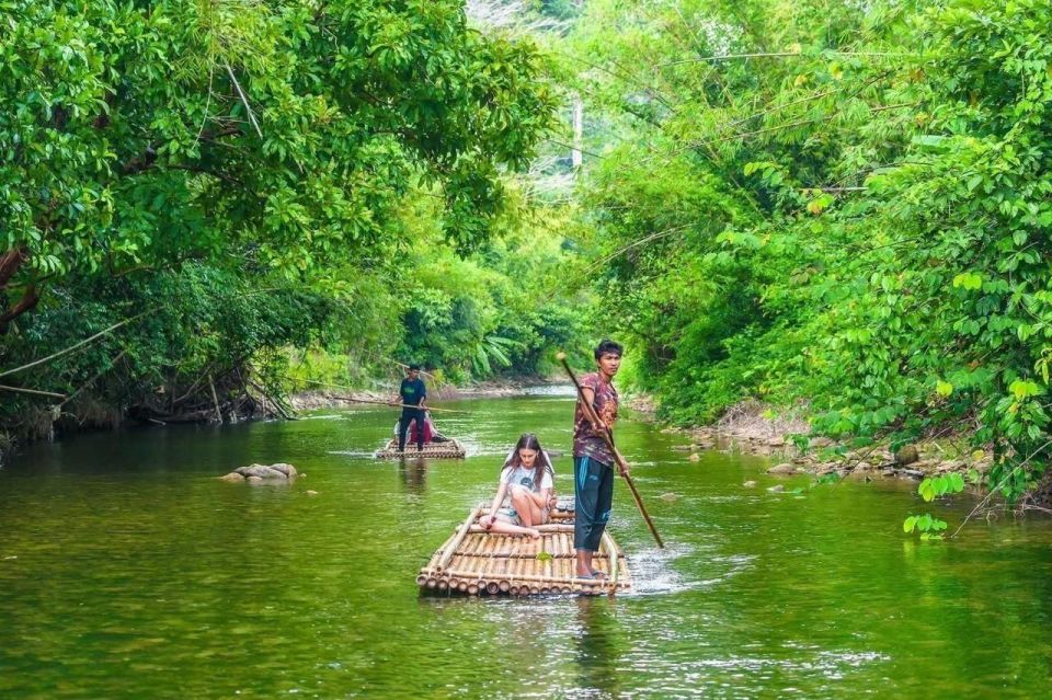 Phuket: Bamboo Rafting, Monkey Cave, and ATV Option - Thai lunch and the rhythm of a 9-hour day