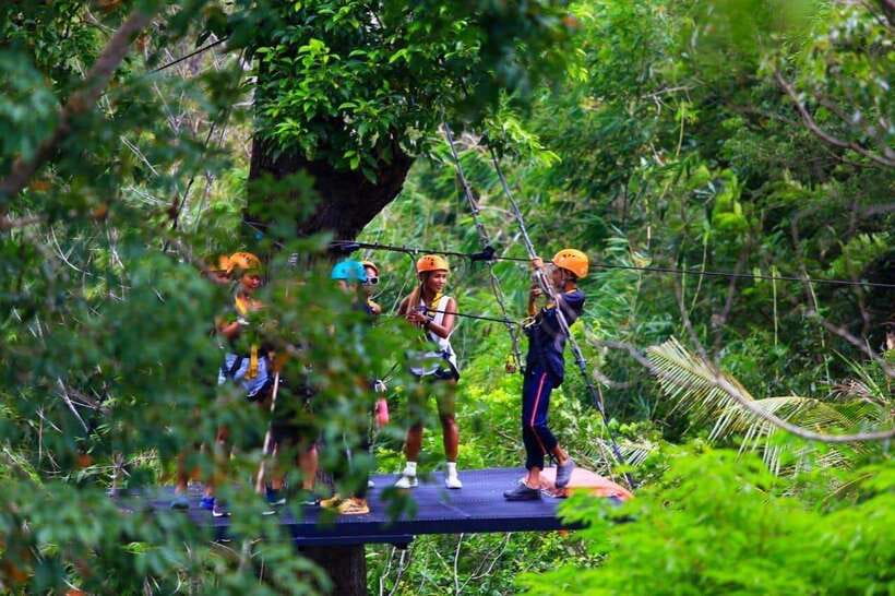 Phuket: Big Buddha Viewpoint ATV Tour and Zipline Adventure - Zipline Over Treetops: station-by-station thrills with strong safety focus