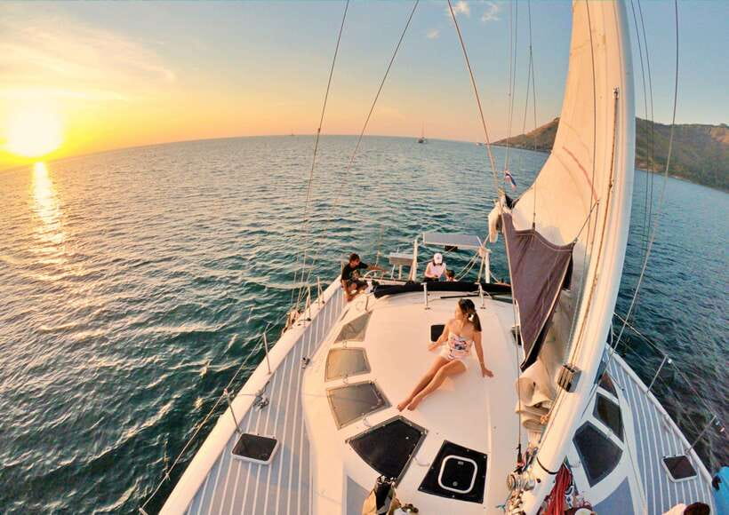 Phuket: Coral Island Catamaran Cruise with Sunset Dinner - Coral Island and Koh Hey: snorkeling, beach time, and optional extras