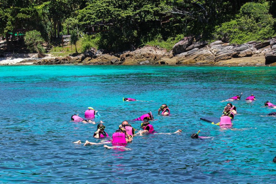 Phuket: Coral Island Day Tour by Speedboat - Coral Island time: snorkeling, swimming, and lunch at Kahung Beach