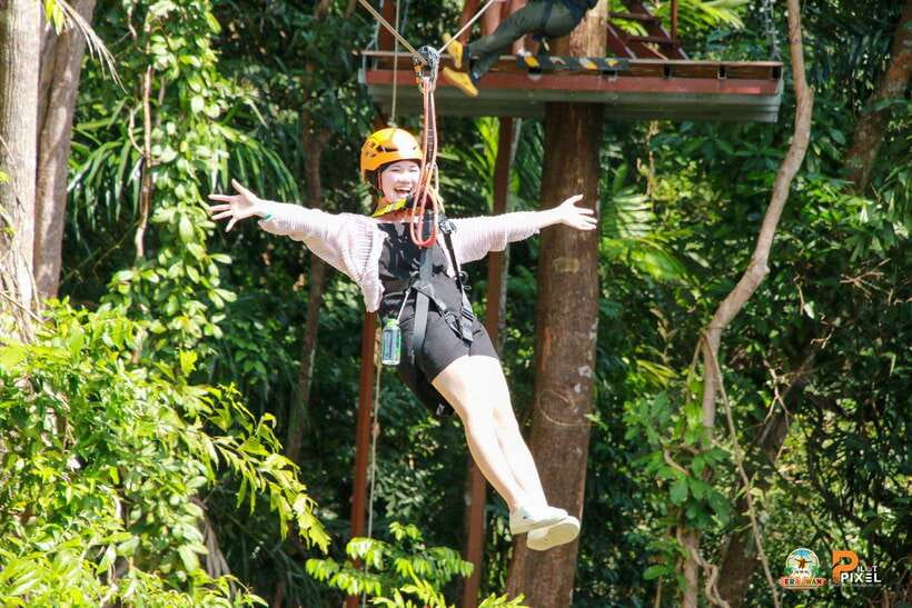 Phuket: Erawan Zipline Adventure with Ocean Views in Patong - Check-in and safety briefing: what you should expect right away