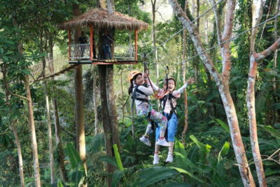 Phuket: Erawan Zipline Adventure with Ocean Views in Patong - The course itself: jungle canopy ziplines, sky bridges, and abseil descents