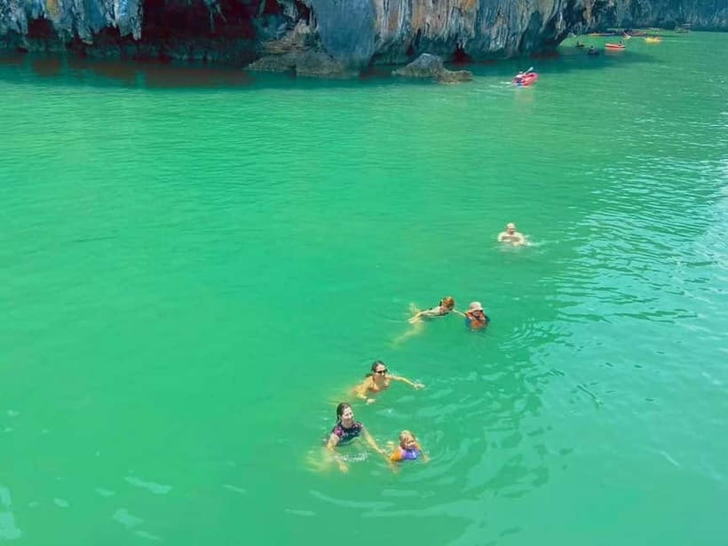 Phuket: James Bond Island Sea Canoe with lunch by Big Boat - Nakae Island (Koh Naka Yai): Beach Time, Swimming, and Paddle Boarding