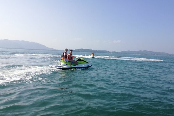 Phuket Jet Ski Tour to 5-8 Islands with Pickup and Transfer - Two-person jet skis: who drives and the safety reality