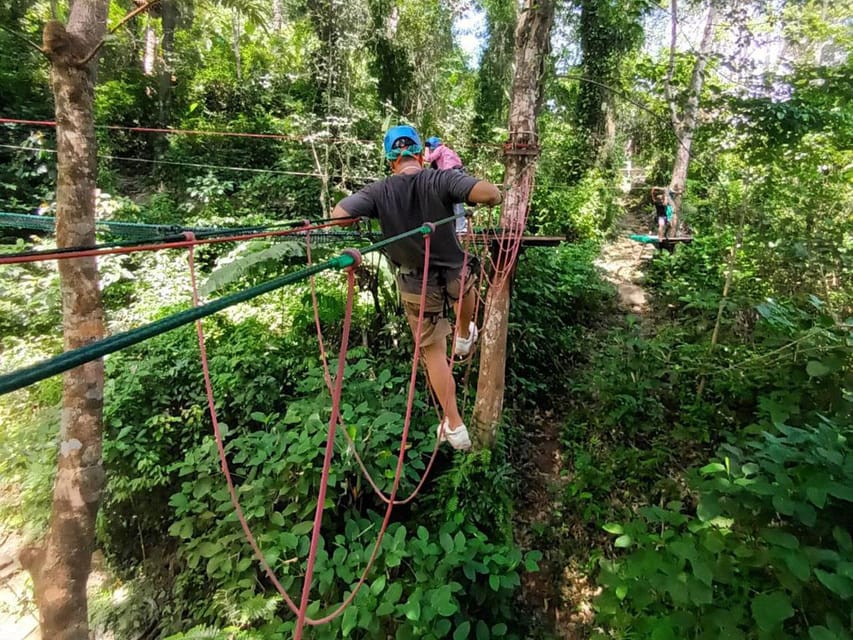 Phuket: Jungle Xtrem Adventures and Zipline Park - Hotel pickup in Phuket: Kata to Chalong, plus the solo rule