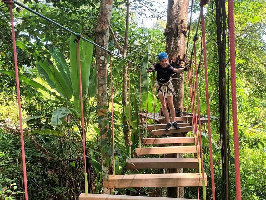 Phuket: Jungle Xtrem Adventures and Zipline Park - Safety in Phuket jungle: dual systems, guides, and a safety net