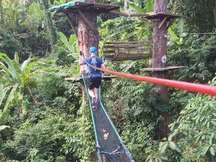 Phuket: Jungle Xtrem Adventures and Zipline Park - Pick Your Course: Beginner, Intermediate, Advanced (with the free jump)