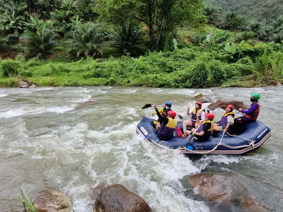 Phuket: Monkey Cave, Water Rafting, Zipline with ATV Option - Monkey Cave at Suwan Kuha Temple: the reclining Buddha stop