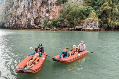 Phuket: Phang Nga Bay Bioluminescent Plankton and Sea Canoes tour - Hong Island Sea Canoes: Where the Lagoons Feel Close