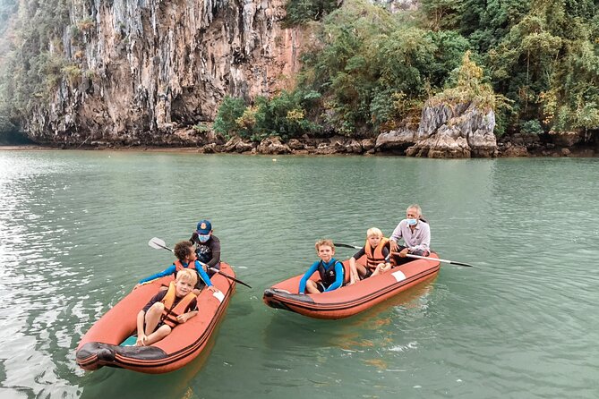 Phuket: Phang Nga Bay Bioluminescent Plankton and Sea Canoes tour - Hong Island Sea Canoes: Where the Lagoons Feel Close