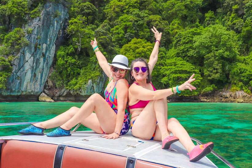 Phuket: PhiPhi, Maya Bay & Khai Island Day Tour with Lunch - Speedboat Reality: Shared Ride, Up to 42 People, and Motion-Sickness Prep