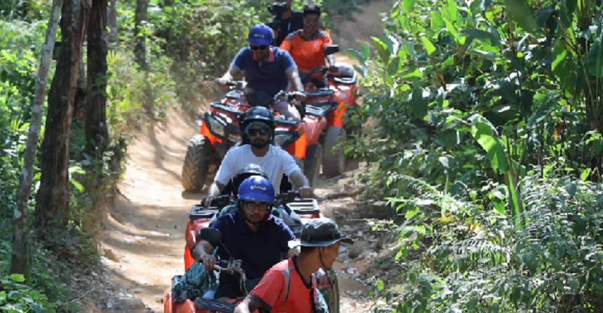 Phuket: Premium ATV Bike with Big Buddha Tour - Riding the terrain on a maintained ATV: fun, but not effortless