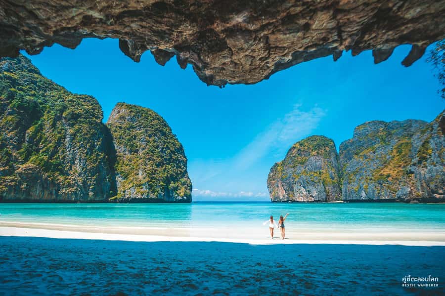 Phuket: Speedboat Day Trip to Phi Phi and Maya Bay - Viking Cave and Monkey Beach: quick scenery stops that add flavor