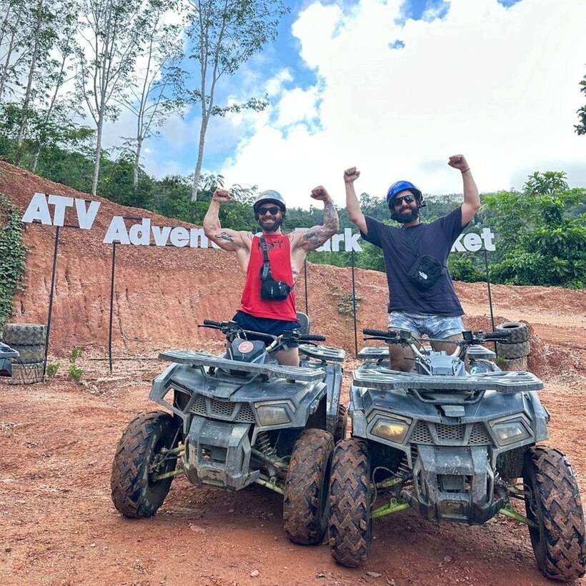 Phuket Ultimate Combo: Jungle ATV & Zipline Adventure - ATV in Phuket jungle trails: how the ride actually feels