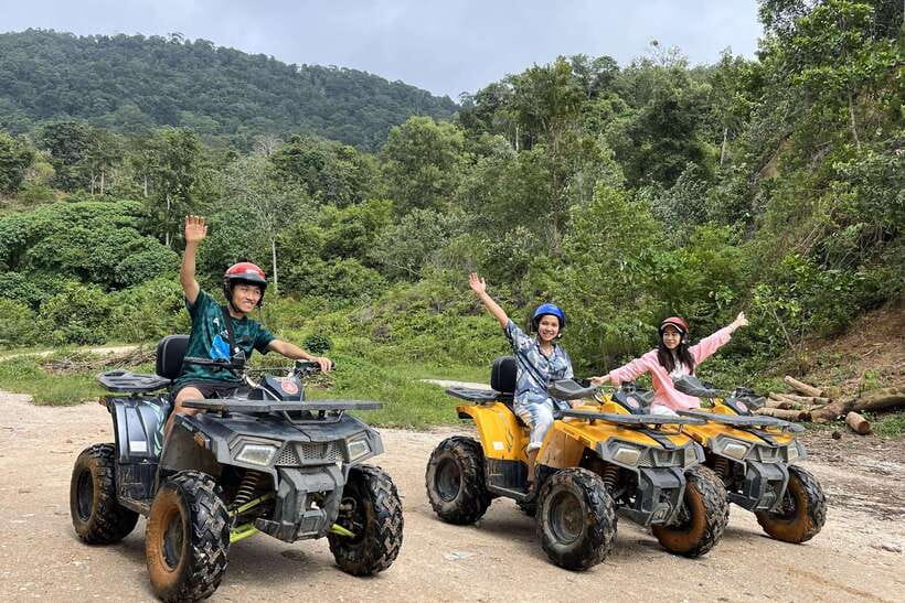 Phuket Ultimate Combo: Jungle ATV & Zipline Adventure - The Andaman Sea viewpoint stop: your photo break with payoff