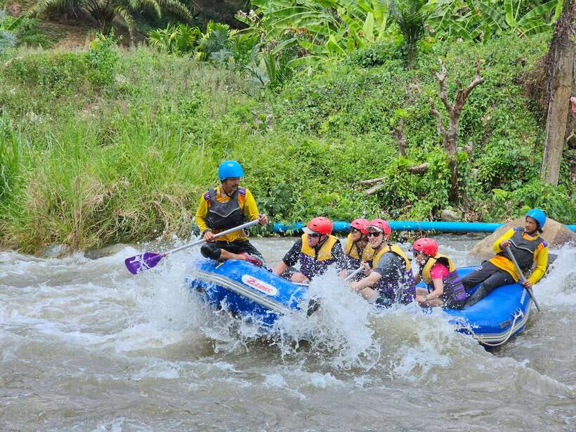 Phuket: White Water Rafting, ATV, and Zipline Adventure - Phuket-to-Phang-Nga by van: the quiet build-up