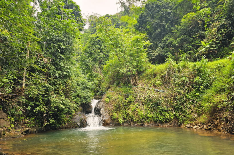 Phuket: White Water Rafting, ATV, and Zipline Adventure - Waterfall break: a refreshing pause with variable conditions