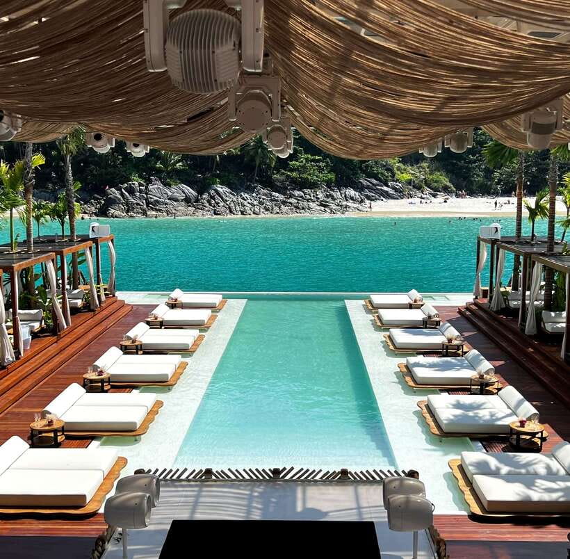 Phuket: YONA Floating Beach Club Day Experience - Food and Drinks: Credits, Ordering Pace, and What You Actually Get