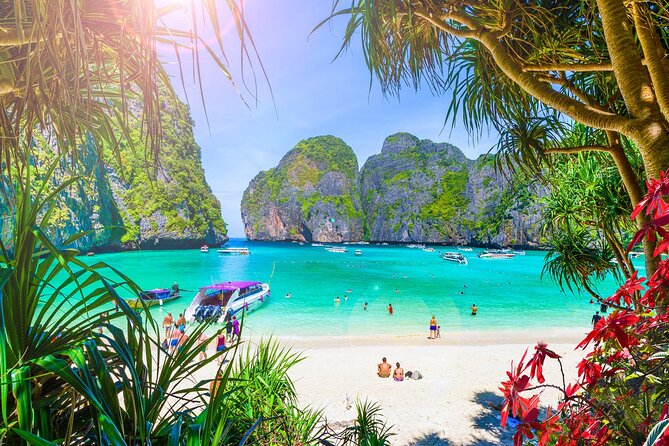 Premium Phi Phi, bamboo island tour Speed Catamaran - Koh Khai Nai: a quick island break for swimming and easy snorkeling