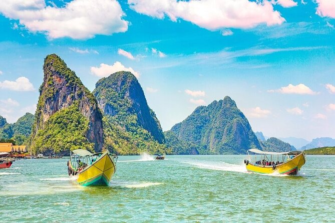 Private James Bond Island Canoeing Long-tail Boat Tour w/ Lunch - Wat Suwan Kuha Cave Temple: golden Buddha in a cave complex
