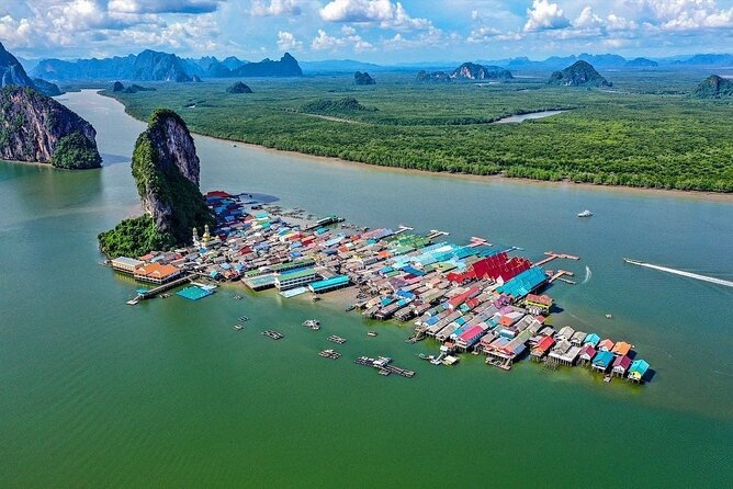 Private James Bond Island Speedboat Adventure Tour w/ Canoeing - Koh Panyi (Panyee Island): lunch plus floating-village browsing