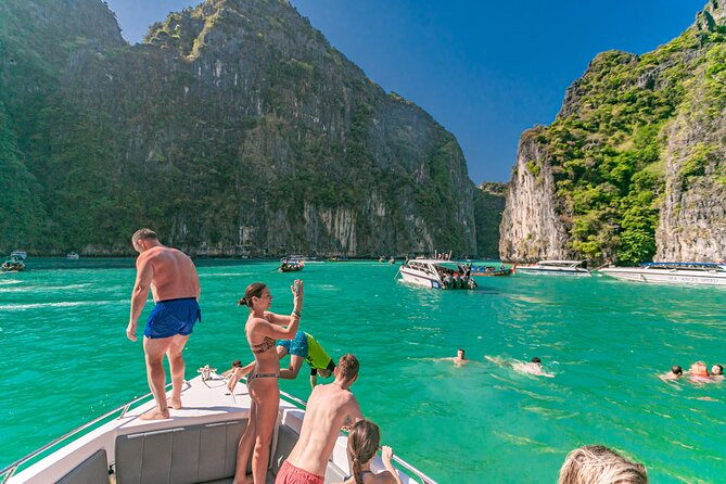 Private Phi Phi Islands & Bamboo Full Day Tour with snorkeling - Bamboo Island: beach time, plus snorkeling from the shore