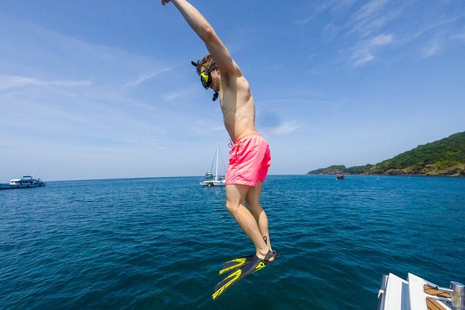 Small Groups of 20 people - Phi Phi & Bamboo Islands with Lunch - Bamboo Island: the big sandy reset for swimming and snorkeling