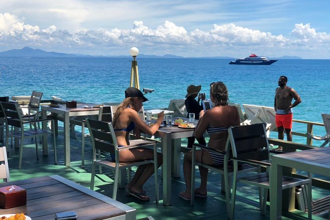 Small Groups of 20 people - Phi Phi & Bamboo Islands with Lunch - Monkey Beach and Monkey Bay rules: cool wildlife, no land time
